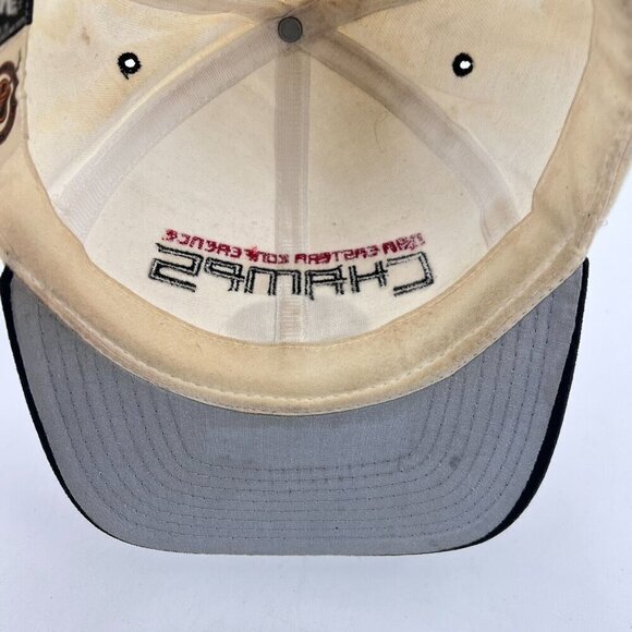 NBA Eastern Conference Chicago Bulls Starter White Black Snapback Hat - Picture 7 of 9